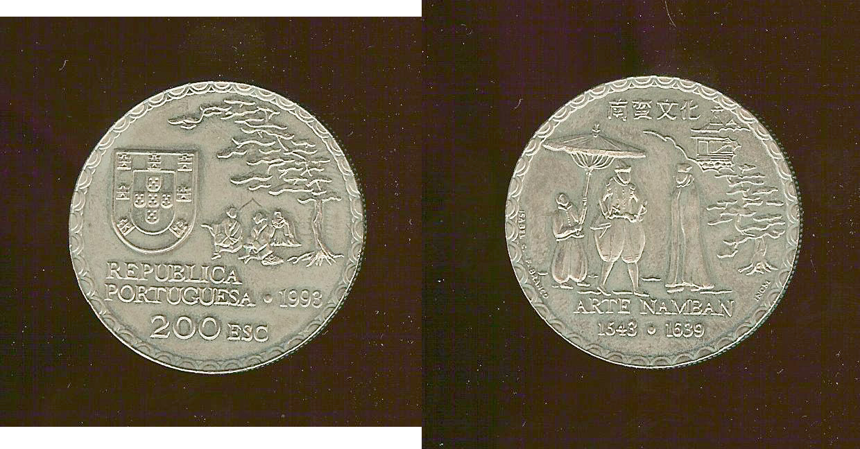 Portugal 200 escudos 1993 BU